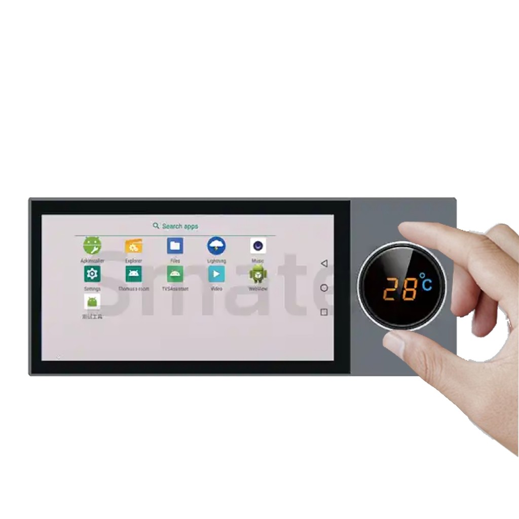ยี่ห้อใหม่ Hot S8E-NZ ที่กําหนดเอง Firmware App Wifi BLE Asian สมาร์ทแผงควบคุมบ้านพร้อมหน้าจอสัมผัส 