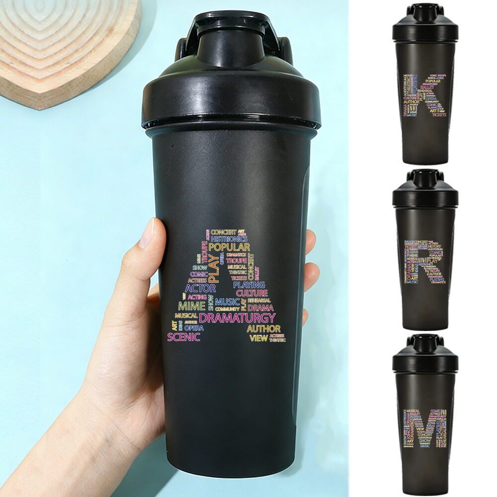 healthy fitness แก้วชงเวย์ แก้วเชคเวย์โปรตีน 500 ml Shaker Bottle แก้วเชคโปรตีน แก้วโปรตีนเชค