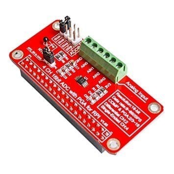 3.3V ADS1115 โมดูล ADC สําหรับ Raspberry Pi 3/2 / B + / I2C RPI 16 Bits I2C ADS1115 ADC 4 ช่อง [Elca