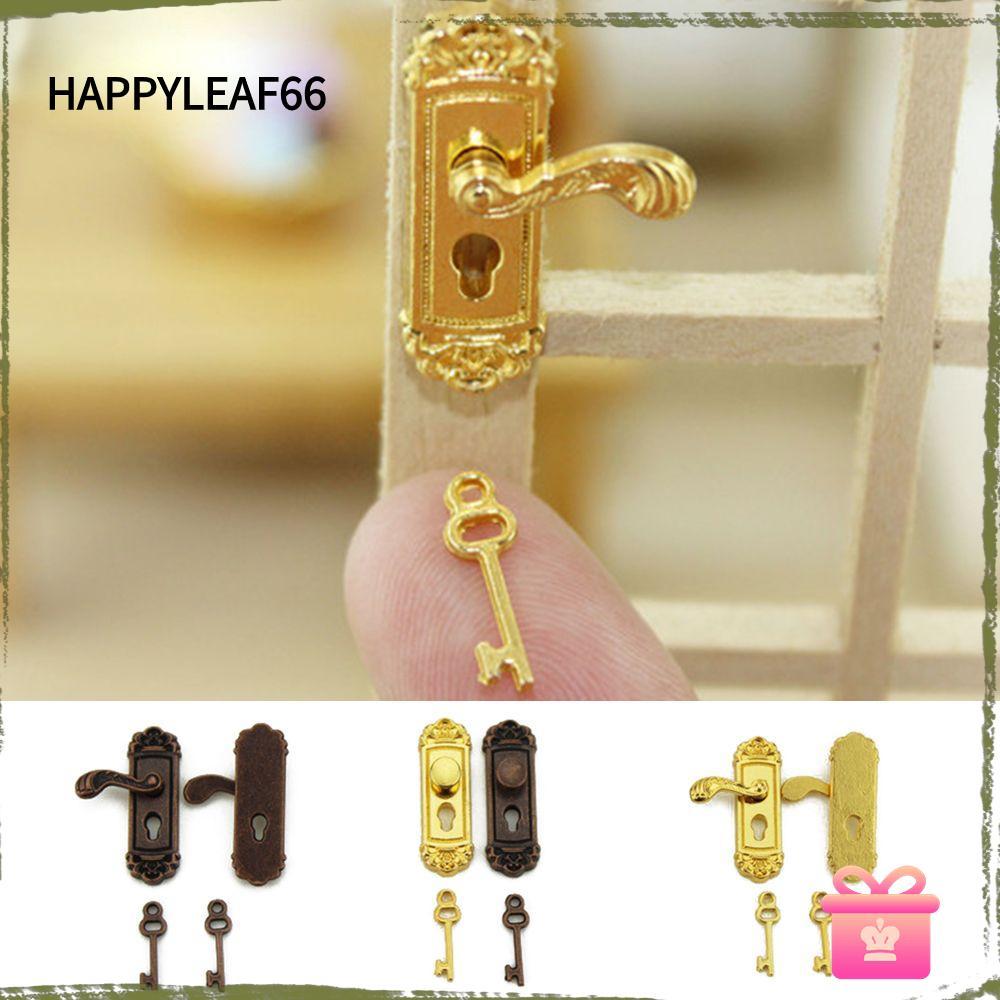 HAPPYLEAF66 ล็อคประตู 1 ชิ้น Funny Vintage Retro Mini