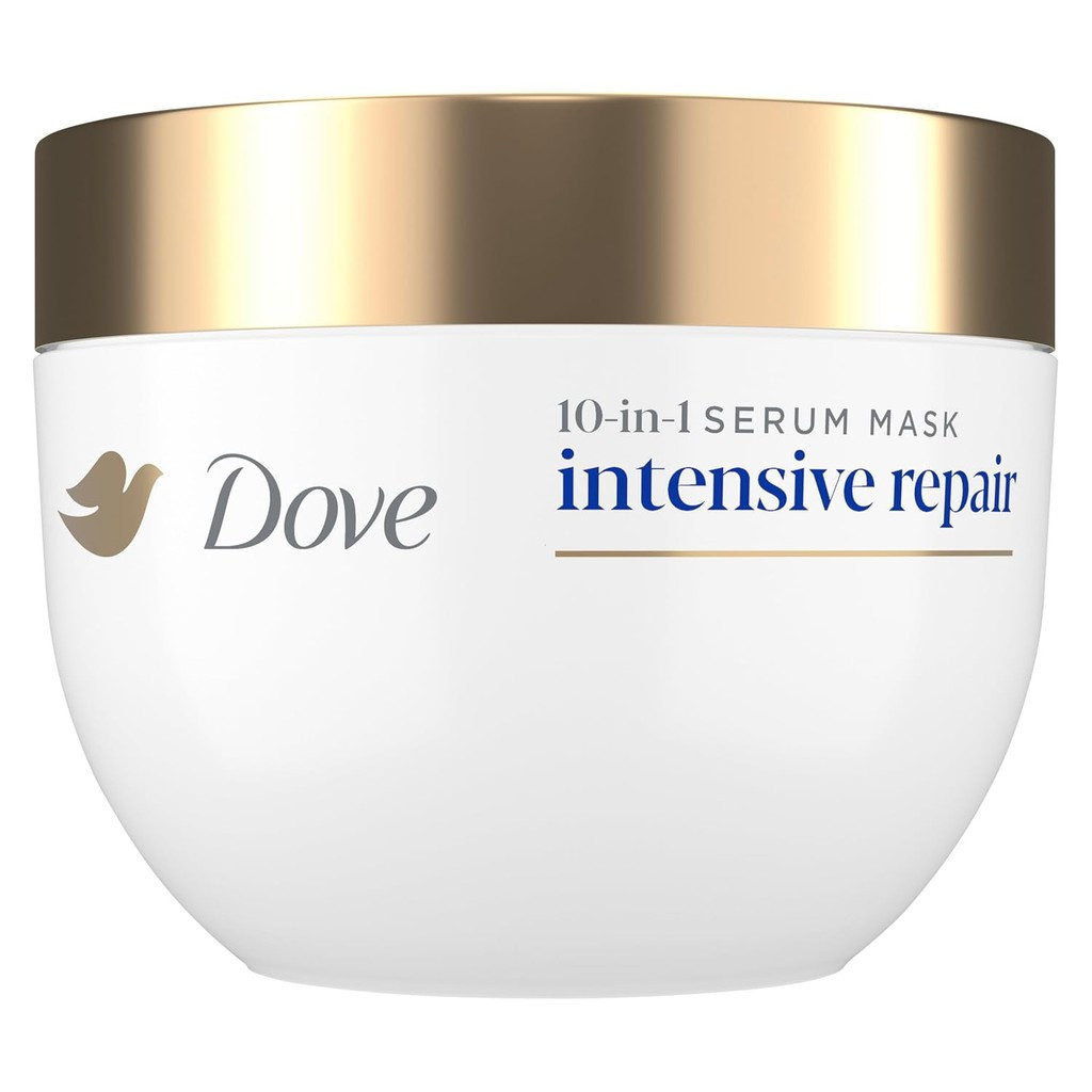 Dove Intensive Repair Mask สําหรับผมเสียด้วยเทคโนโลยี Bio-Protein Care และ Amino Serum 9.2 Fl Oz