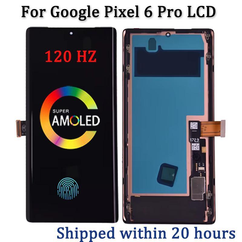 AMOLED สําหรับ Google Pixel 6 Pro จอแสดงผล LCD Touch Screen Digitizer Assembly สําหรับ Pixel 6 Pro G