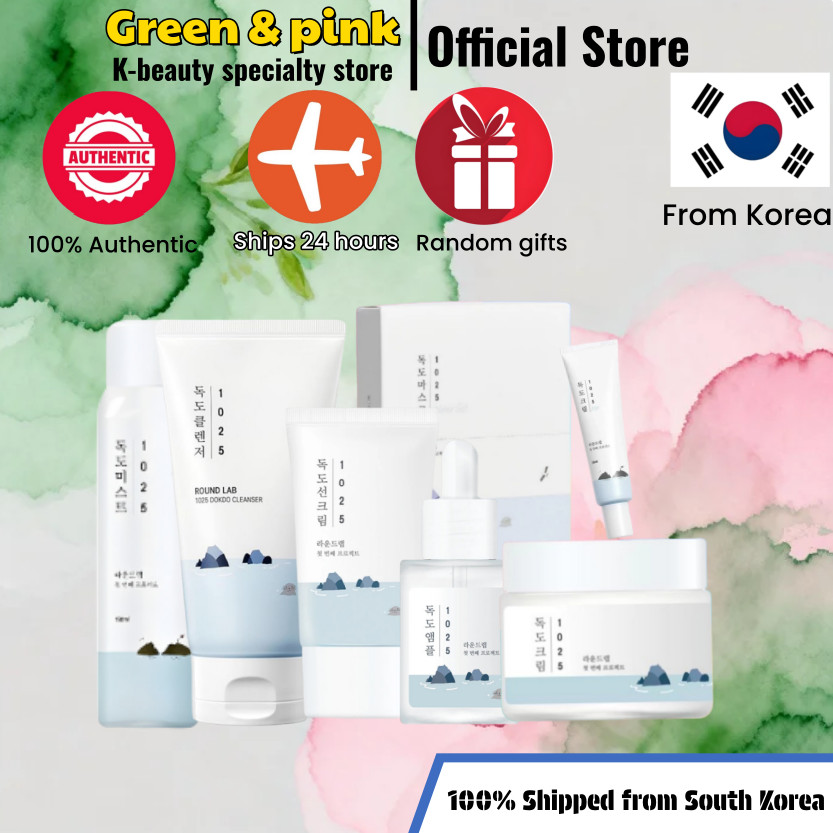 ROUND LAB [ROND LAB] Dokdo Cream 80ml/ Dokdo Ampoule 45ml/Dokdo Water Gel Mask 10pcs/ Dokdo Cleanser 150ml/ Dokdo Mist 150ml/Dokdo Eye Cream 30ml/Dokdo Block) Sun Cream (Sun Cream (Sun Cream (ครีมกันแดด) 50ml (