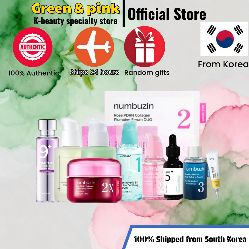 [Numbuzin] NO.2 Essence Set/No.2 Serum 30ml/No.1 Serum 50ml/No.2X Essence 30ml/No.5+Serum 30ml/no.5 