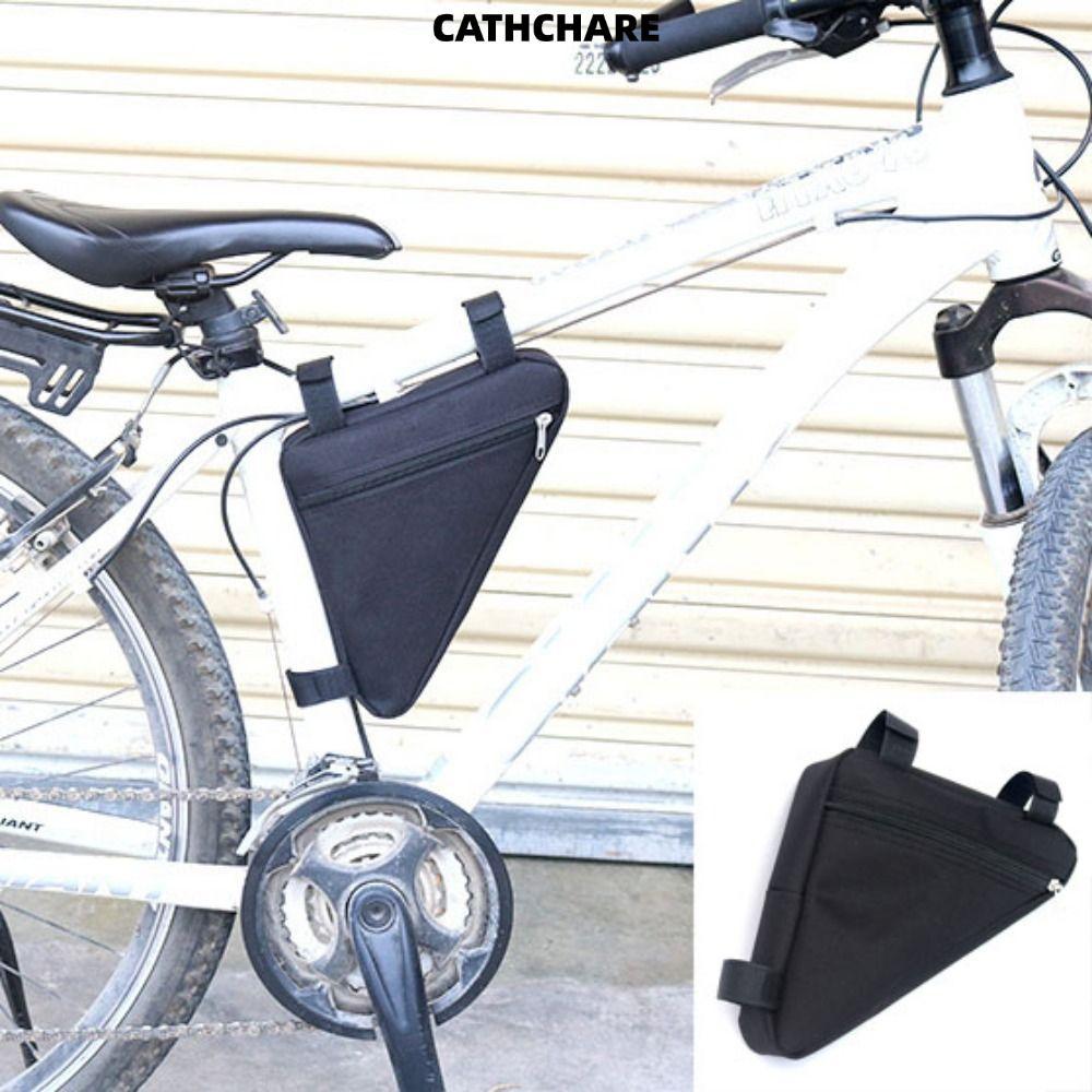 CATHCHARE294 MTB Frame Bag Front Tube Accessories Frame Handlebar Triangle Pouch