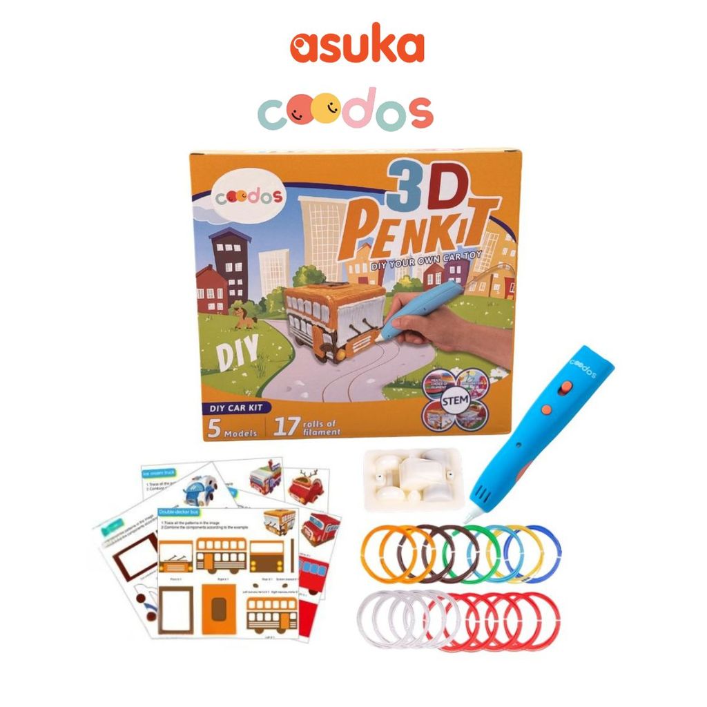 Coodos 3D Pens - Car Series Running Animals Series ชุดหุ่นยนต์เดิน