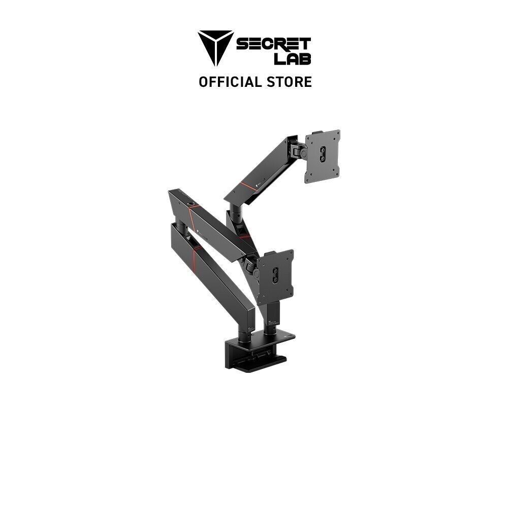 Secretlab MAGNUS Dual Monitor Arm (Black) — แขนยึดจอมอนิเตอร์แบบคู่