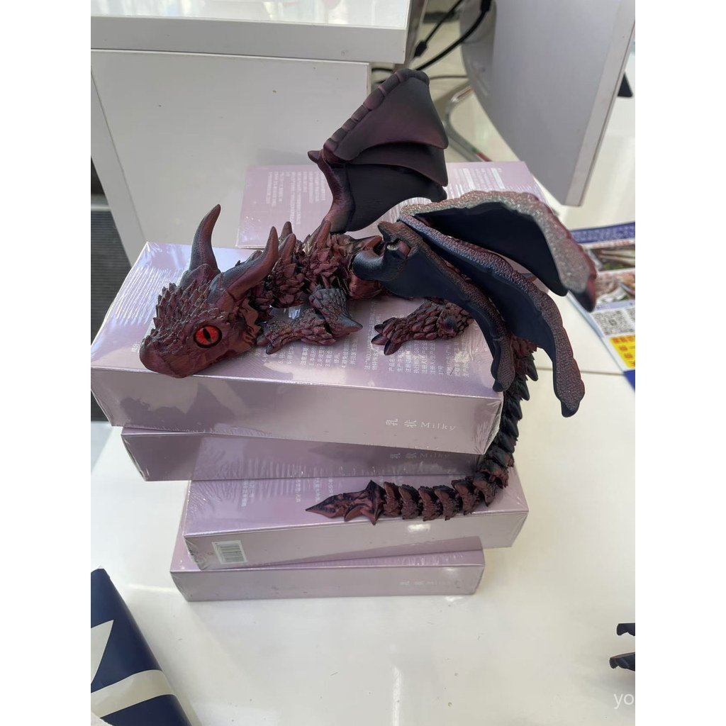 การพิมพ์ 3D รักและพื้นที่ลึก Qin Che Joint Dragon Dragon สินค้าพลาสติก Qin Xiaolong Dragon Baby WPW6