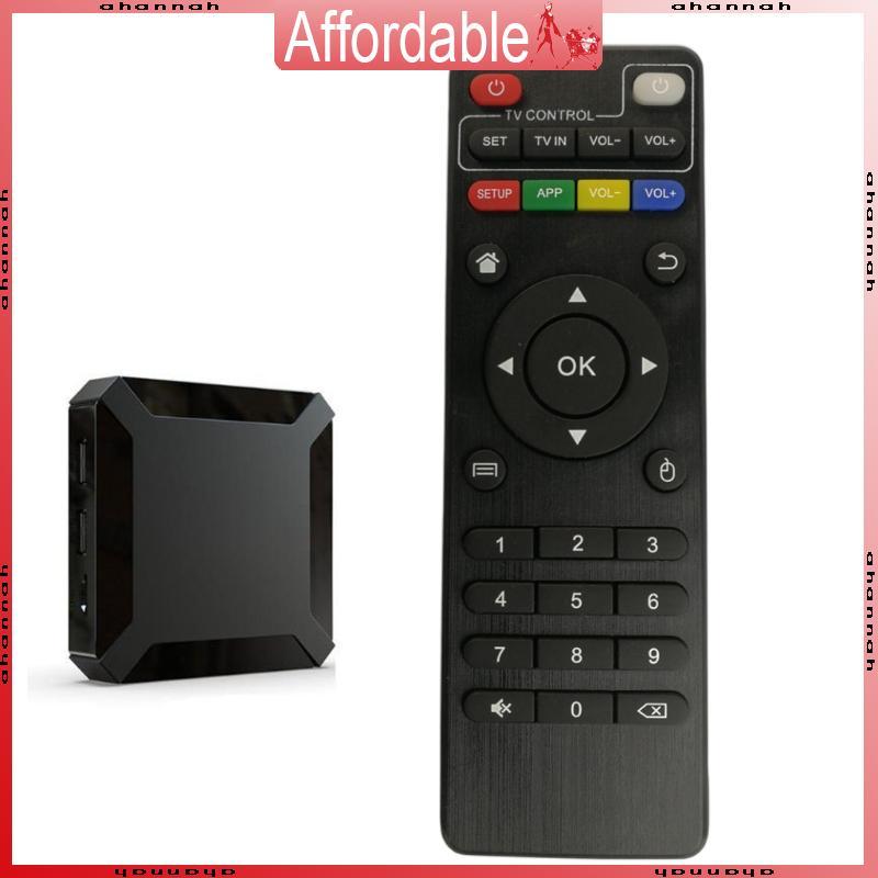 AH การควบคุมสากลสําหรับ X96Q X96mini X96w รีโมทคอนโทรลสําหรับถอดรหัสกล่องทีวี