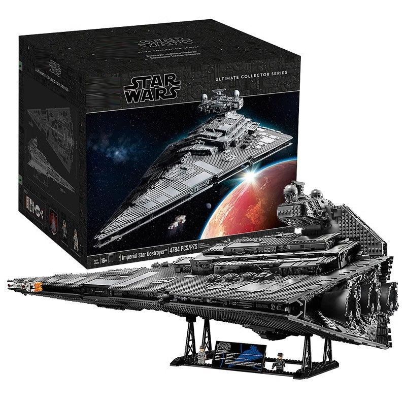ใช้งานร่วมกับ Lego Star Wars UCS Imperial J-Starship 75252 ผู้ใหญ่ขนาดใหญ่ประกอบอาคารบล็อกของเล่น 11