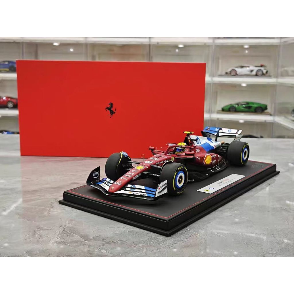 BBR 2025 Miami Station SF25 แฮมิลตันทาสีพิเศษ F1 รุ่น 1: 18 จัดส่ง