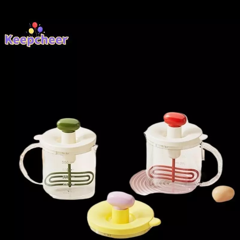 Keepcheer Manual Egg Churn Kitchen Cream Whipper