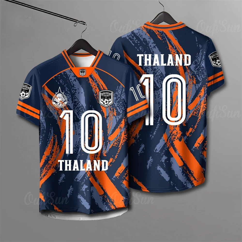 เสื้อฟุตบอลทีมชาติไทย สวมใส่สบายสำหรับการฝึกซ้อมและใช้ในชีวิตประจำวัน