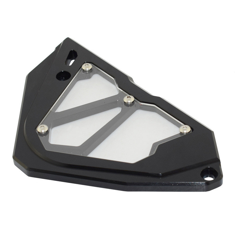 เหมาะสําหรับคาวาซากินินจา 250 300 Z250 Z300 ฝาครอบโซ่ด้านหน้าด้านหน้าโซ่ยามฝาครอบโซ่ขนาดเล็ก