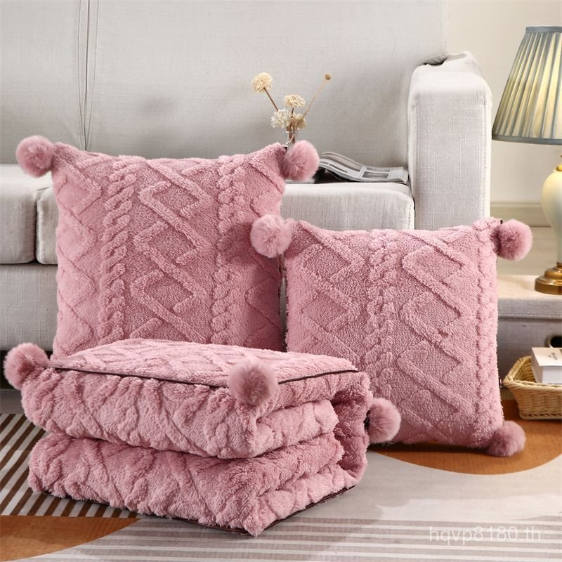 Car Good Nap โซฟาซื้อผ้านวมต้องมีน่ารักหนา Hug Dual-ใช้ Office หมอนสองตัว Winter Auto IPJB