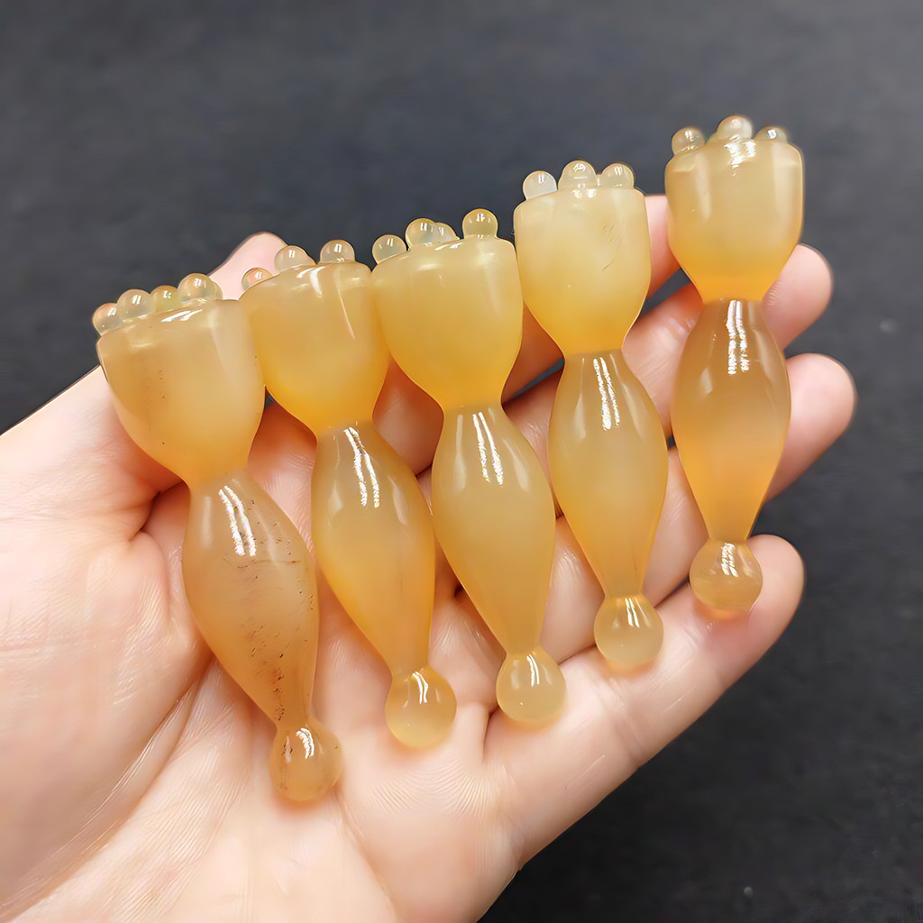 Cow Character Small Lotus Point Facial Acupoint Massage Tendon Stick Suzaku Sanchuo Health Gadget ยก