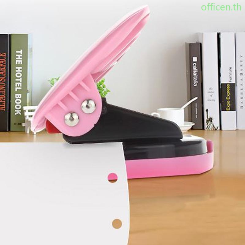 Cen Mini 2 Hole Puncher Hole เส้นผ่านศูนย์กลาง 0 24 Fit สําหรับ A4 A5 A6 Leaf-Luminous Notebooks