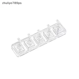 Zhuliye789ps] 1/5/10 Grid Non-Magnetic Nail Stand ตัวอย่างเล็บจอแสดงผลผู้ถือยาทาเล็บเคล็ดลับเล็บนํากลับมาใช้ใหม่ใหม่