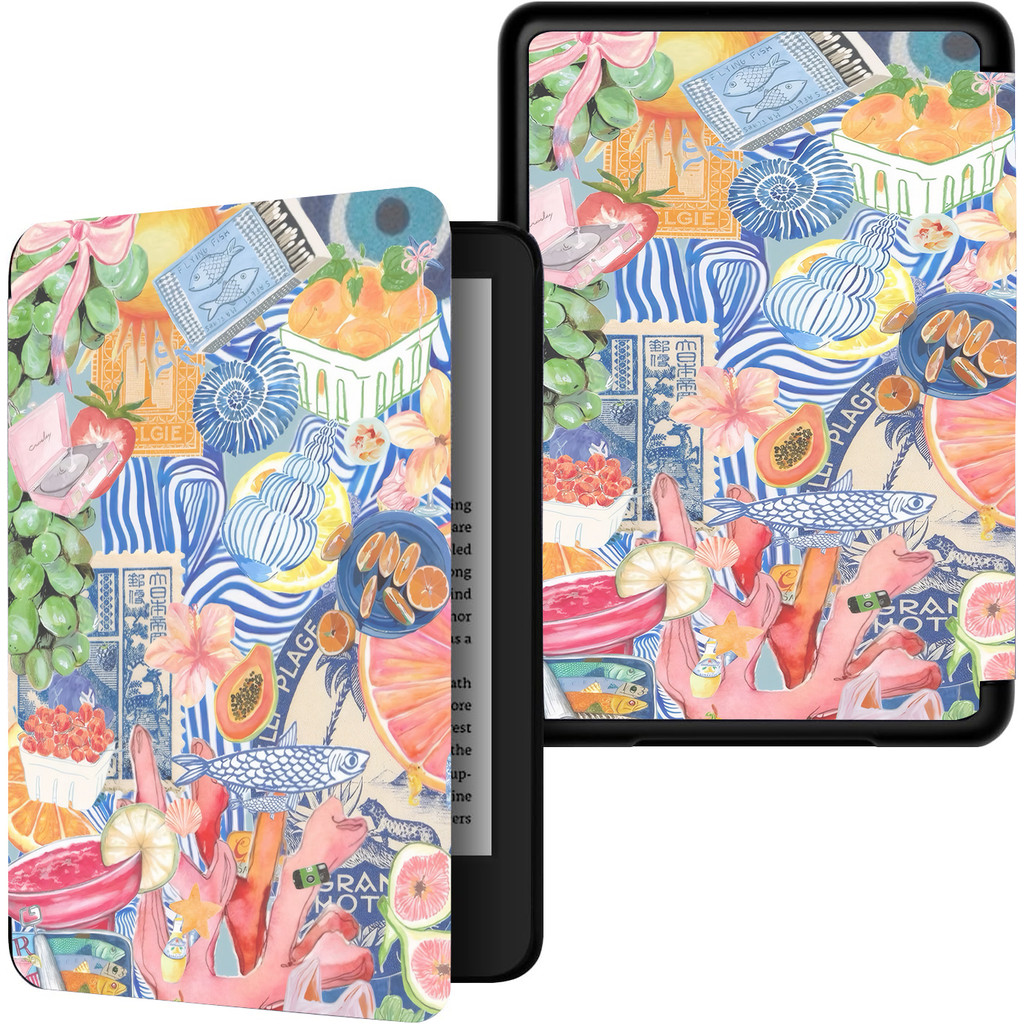 สําหรับ Kindle Paperwhite 10th 6 นิ้ว 6.8 7 พื้นฐาน 11th 12th 2024 2022 2021 , auto wake sleep WF8J