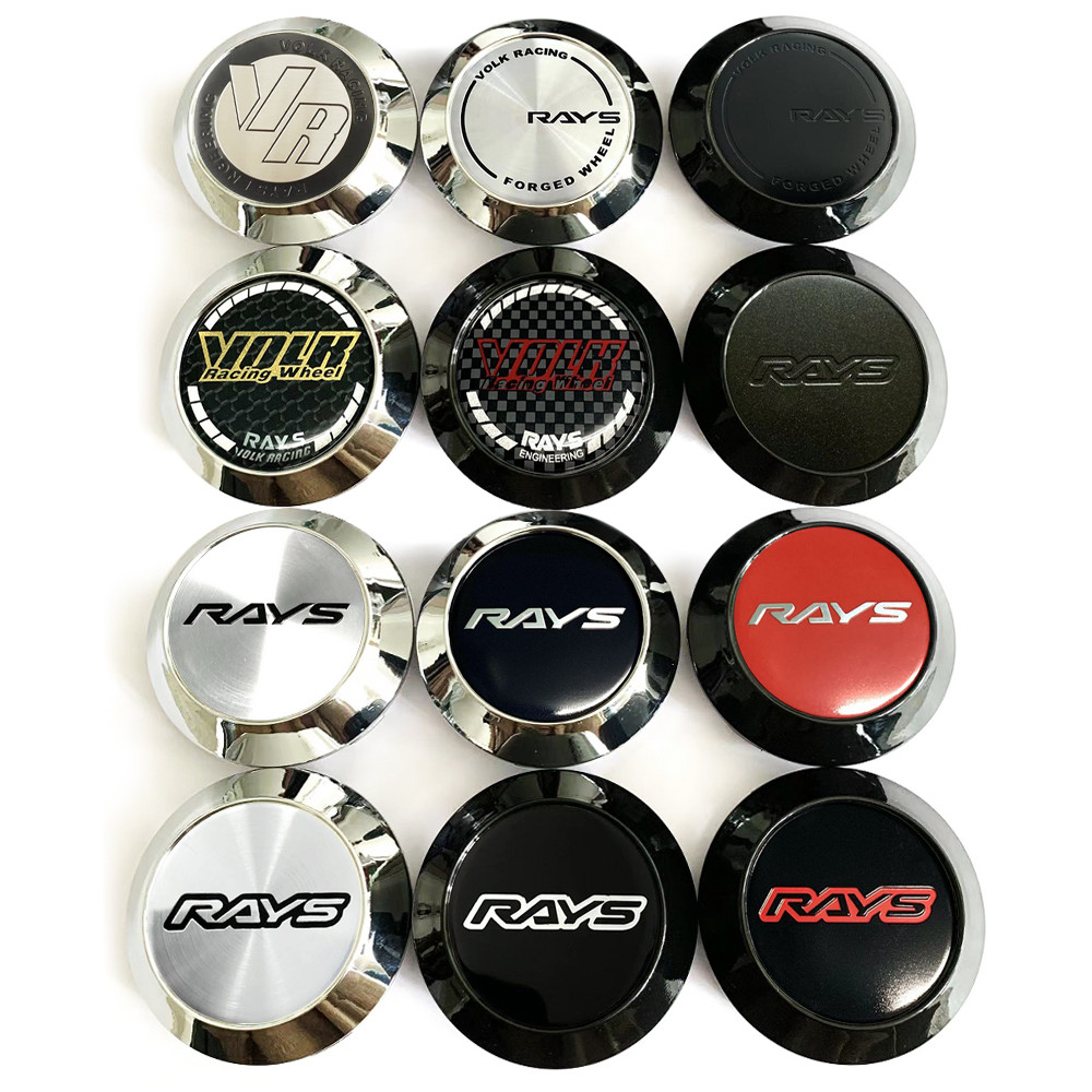 4 ชิ้น 70 มิลลิเมตร RAYS รถศูนย์ล้อหมวกสําหรับ Rays Volk Racing ล้อ