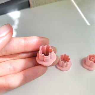 Clay Cutter ตัวตัดดินโพลิเมอร์ petal flower พิมพ์กดดินทำต่างหู ซากุระ ดอกไม้ ตัดขาดง่าย polymer clay ct4
