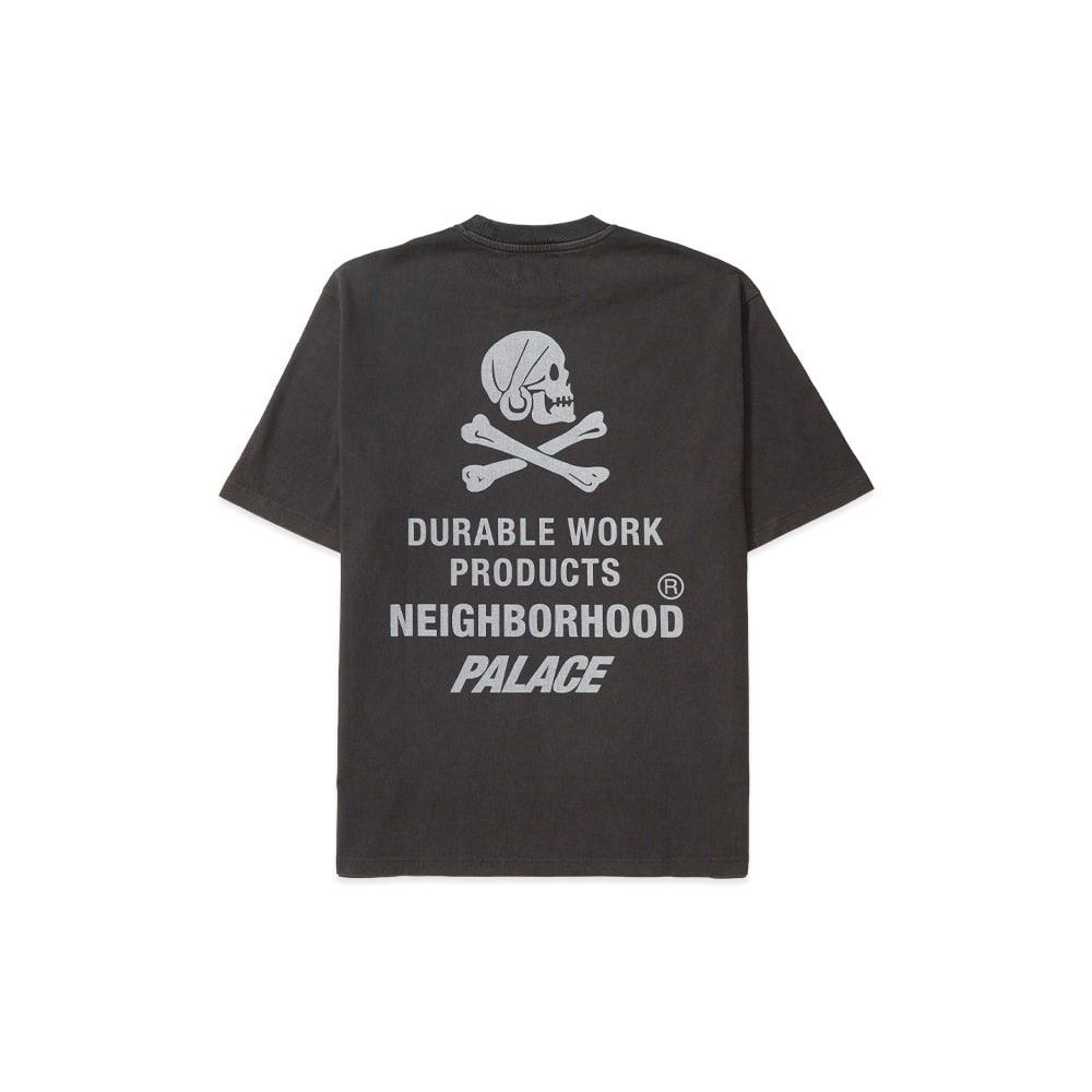 PALACE x NEIGHBORHOOD Pocket T Shirt Black Unused