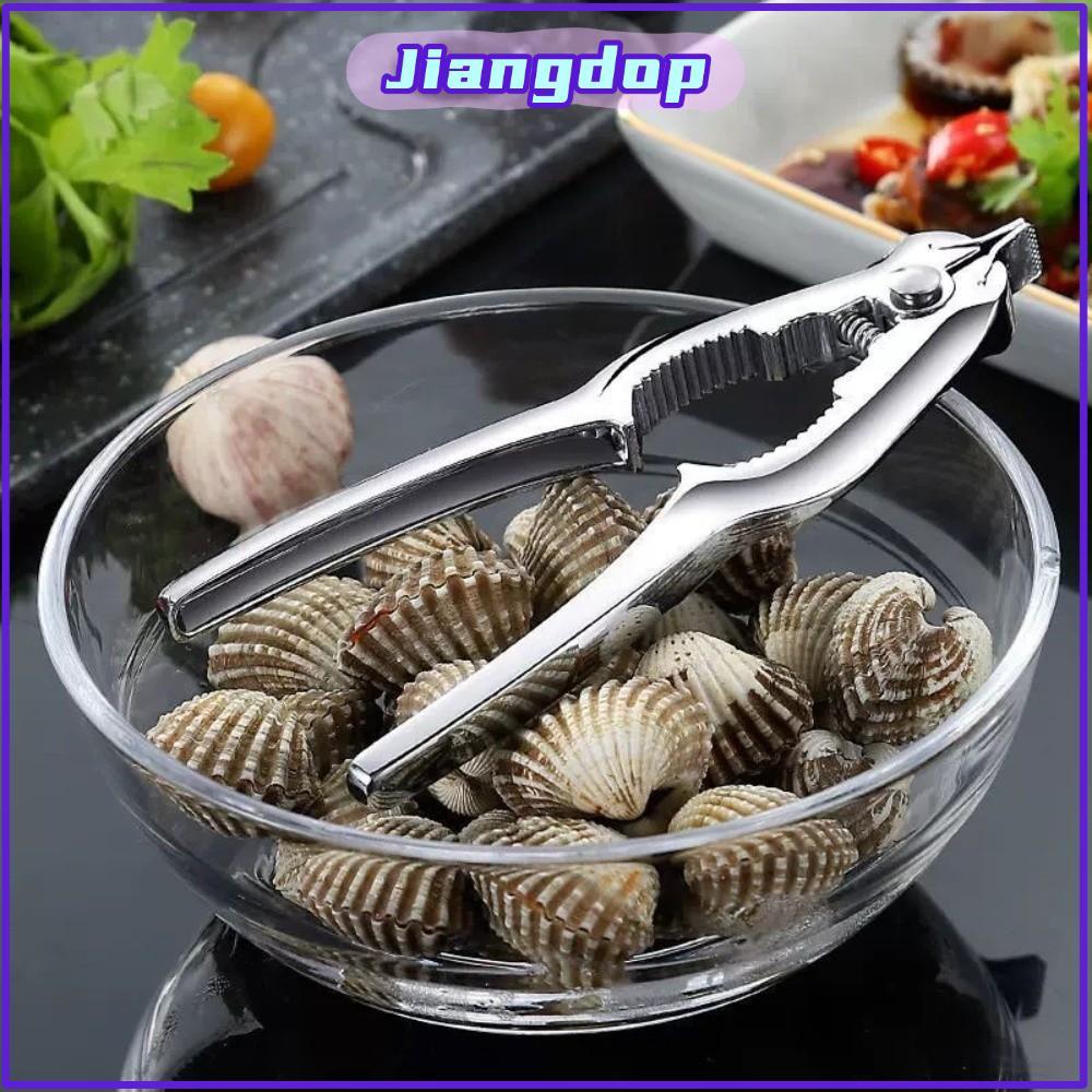 JIANG Crab Eating Tool, Easy Shell Removal Lobster Clamp Shell Cracker, Stainless Crab Peel Crab Tra
