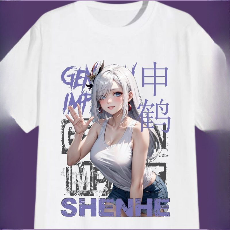 ฮิรุมะ เก็บ | เสื้อยืด Shenhe