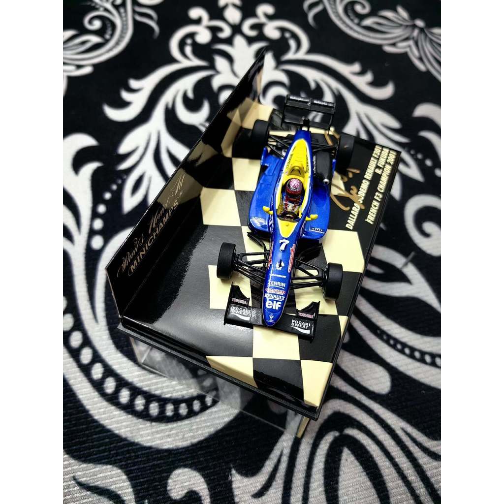 มินิตัด 1/43 Fujida/Renault F301 Fujita Ryo 2001 Racing Season France F3 Racing Champion Fukuda ขี่ท