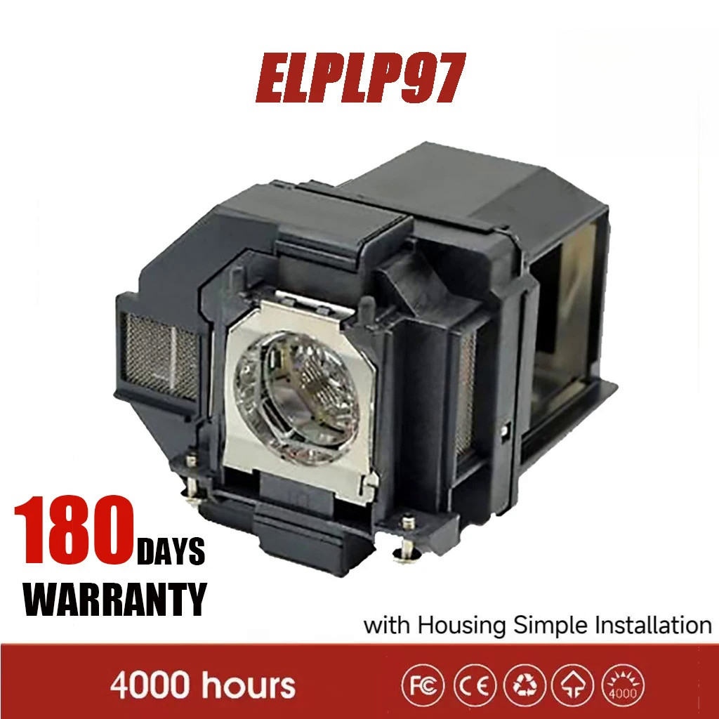 ELPLP97 โคมไฟโปรเจคเตอร์สําหรับ EPSON EH-TW750 TW740 TW5820 TW5700 EB-X49 EB-W06 EB-E20 EB-992F 982W