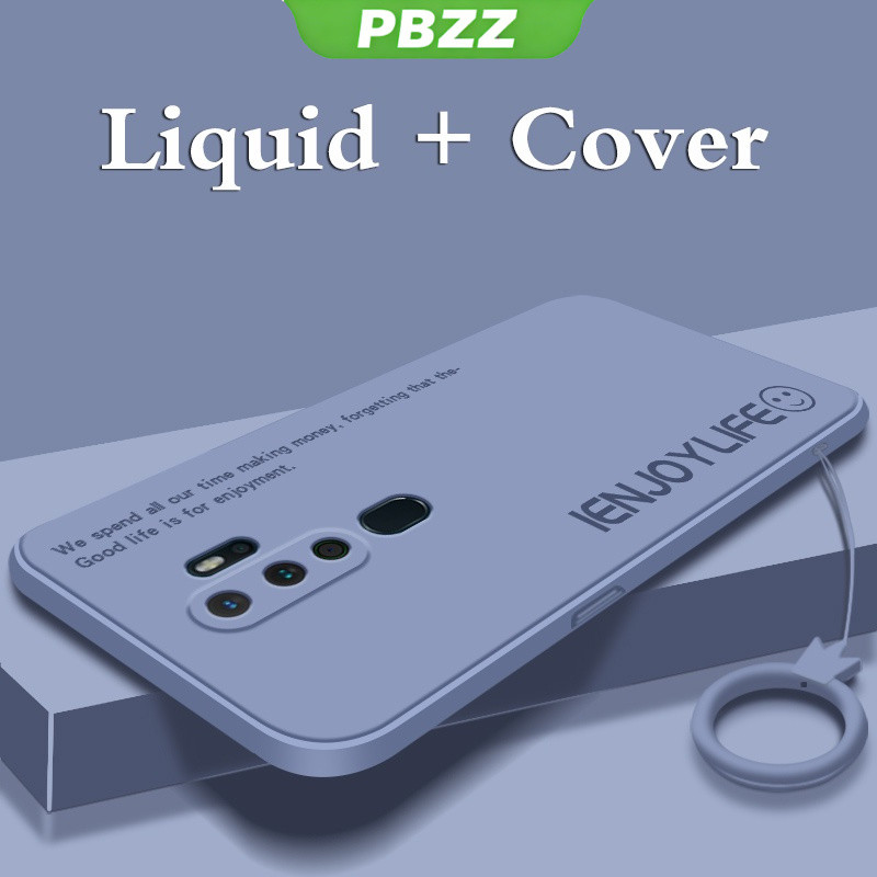 PBZZ เคส OPPO A5 2020 A9 2020 เคสโทรศัพท์ นิ่ม ของเหลว ป้องกัน ซิลิโคนนิ่ม ป้องกัน กันชน เคส