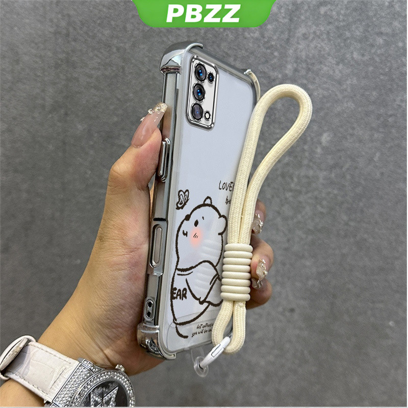PBZZ เคสสําหรับRealme 7 pro Realme 7i Realme c17 เคสโทรศัพท์Softcaseซิลิโคนกันกระแทกฝาครอบการออกแบบใหม่ความงามSJSTHDXX01