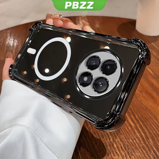 PBZZ เคสสําหรับRealme 11 14 12 13 pro 5G Realme 12 14 13 PLUS + 5G 13 11 14 12 5Gเคสโทรศัพท์Softcaseกันกระแทกดีไซน์ใหม่ความงามใสด้วยแม่เหล็กไร้สายSJBSWX11