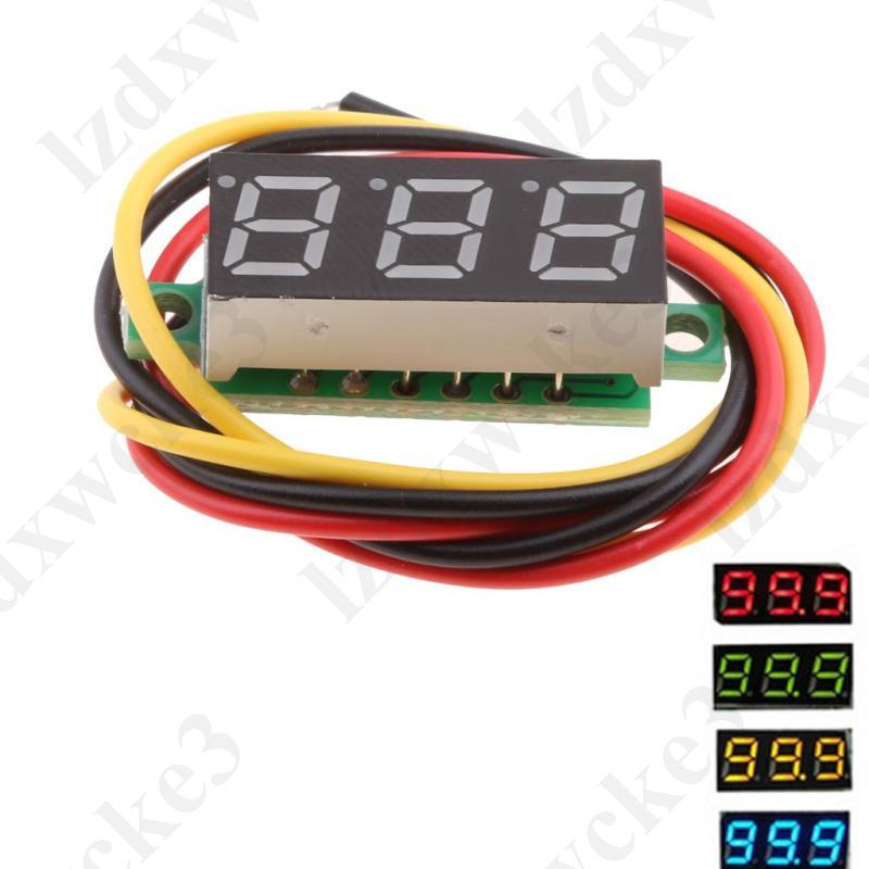 [Lzdxwcke3] 0.28 นิ้ว DC 0~100 เมตรอายุ LED Display Panel Mount สําหรับรถยนต์รถจักรยานยนต์
