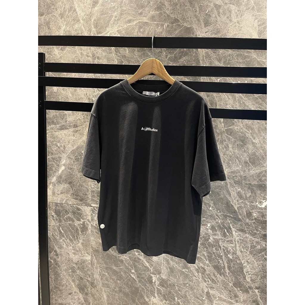 TYTS Acn***ios 26ss Spring and Summer Letter stamp logo short sleeve T Unisex loose-fit shirt