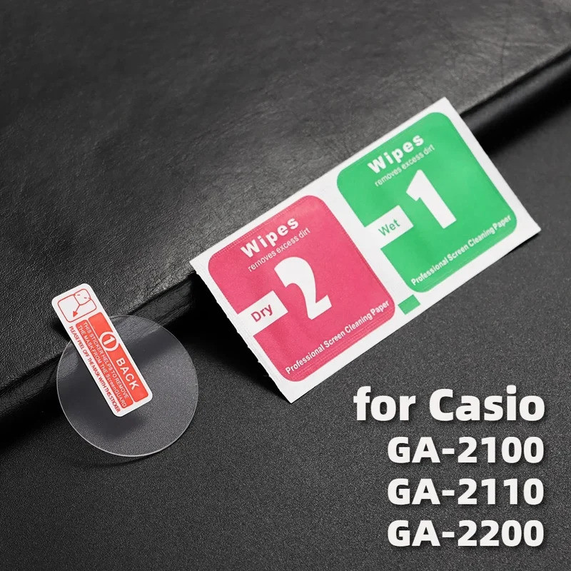 1 ชิ้น 2 ชิ้น 9H กระจกนิรภัยสําหรับ Casio สําหรับ GA-2100 GA-2110 GA-2200 นาฬิกาป้องกันหน้าจอนาฬิกาฟ