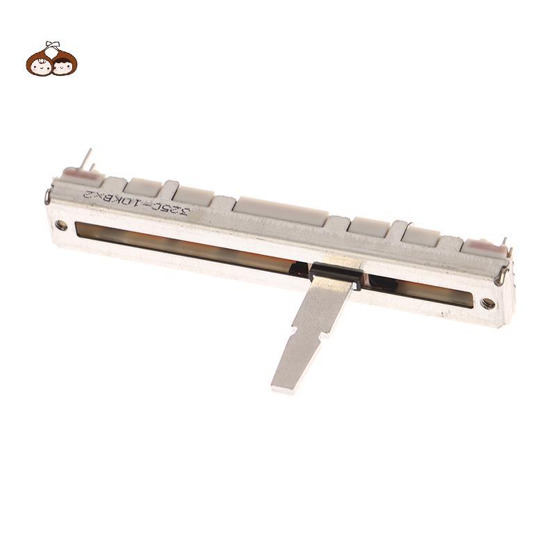 BEF 1 ชิ้น RS45 Series ตรง Slip Potentiometer Pitch Tempo Fader 10KB2 DCV1024 ความยาวทั้งหมด 60 มิลล