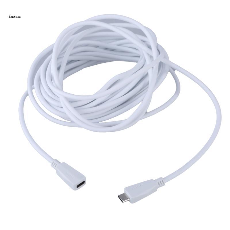 Iny USB C สายต่อ USB C ชาย USB C หญิงสายต่อ 480bps ข้อมูล USB C Extender สายชาร์จ