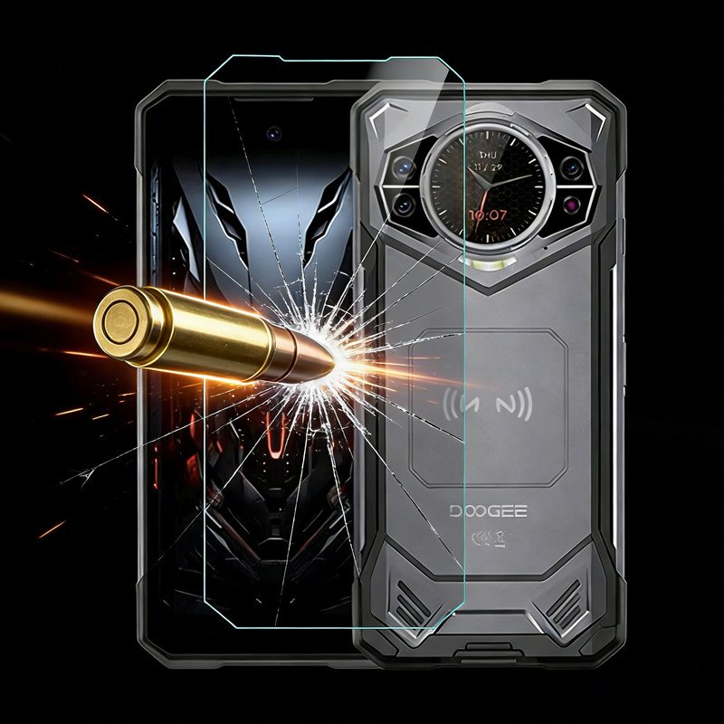 กระจกนิรภัยสําหรับ Doogee S200 S200X ฟิล์มป้องกันหน้าจอ