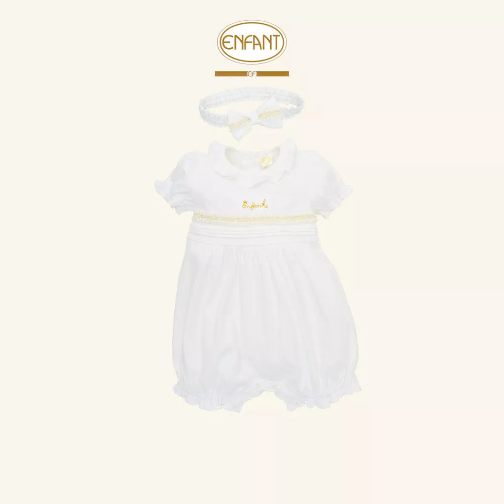 ENFANT ชุดบอดี้สูท+ที่คาดผม จั๊มพ์ตุ๊กตา EF8ET2