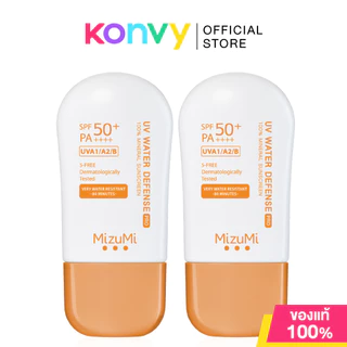 [แพ็คคู่] Mizumi UV Sunscreen มิซึมิ ครีมกันแดด [40g x 2pcs] กันแดดเนื้อบางเบา