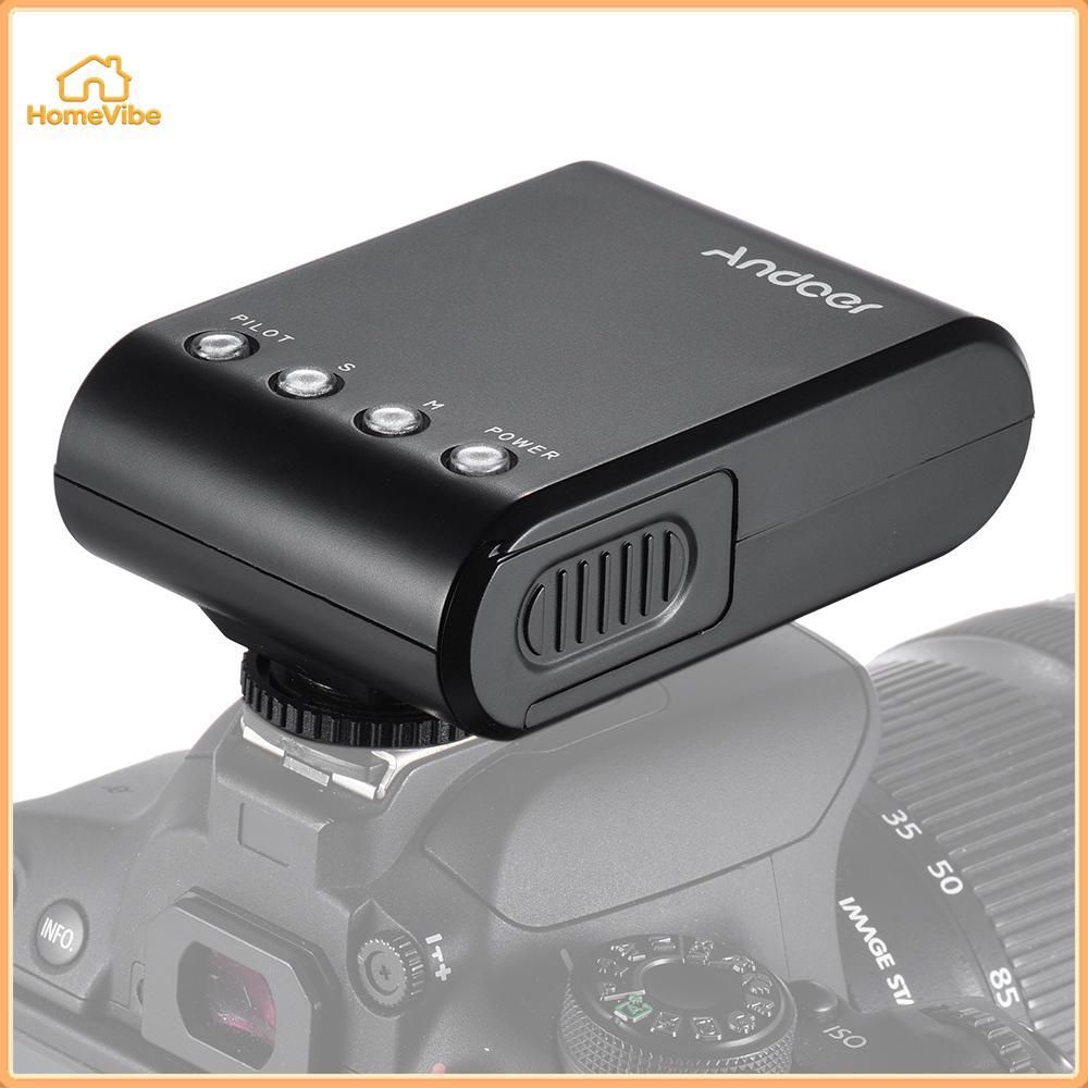 HomeVibe Professional แบบพกพา Digital Slave Flash บนกล้องพร้อม Universal Hot Shoe GN18