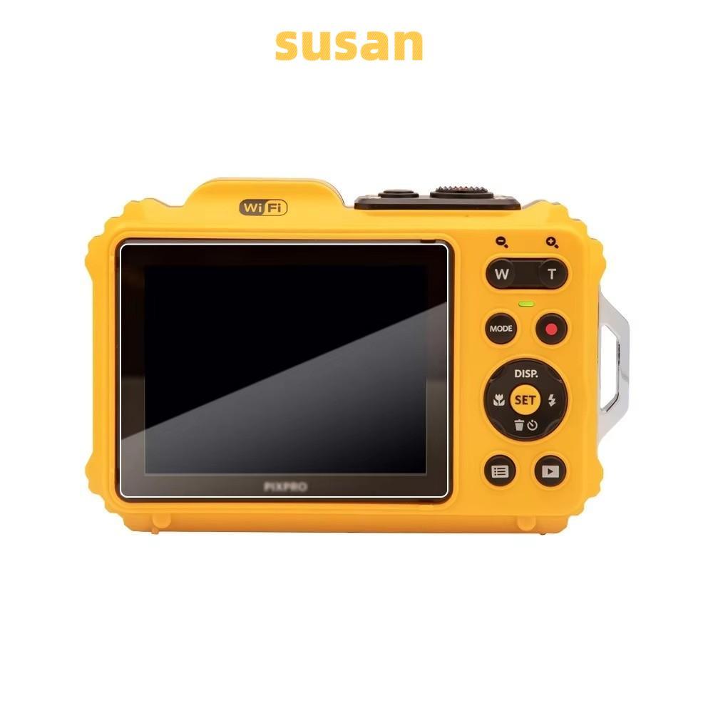 SUSAN สําหรับ Kodak WPZ2 กล้องกระจกนิรภัยหน้าจอ,อุปกรณ์เสริมกล้องแบบพกพาฟิล์มแก้ว, 9H กล้องดิจิตอลโป