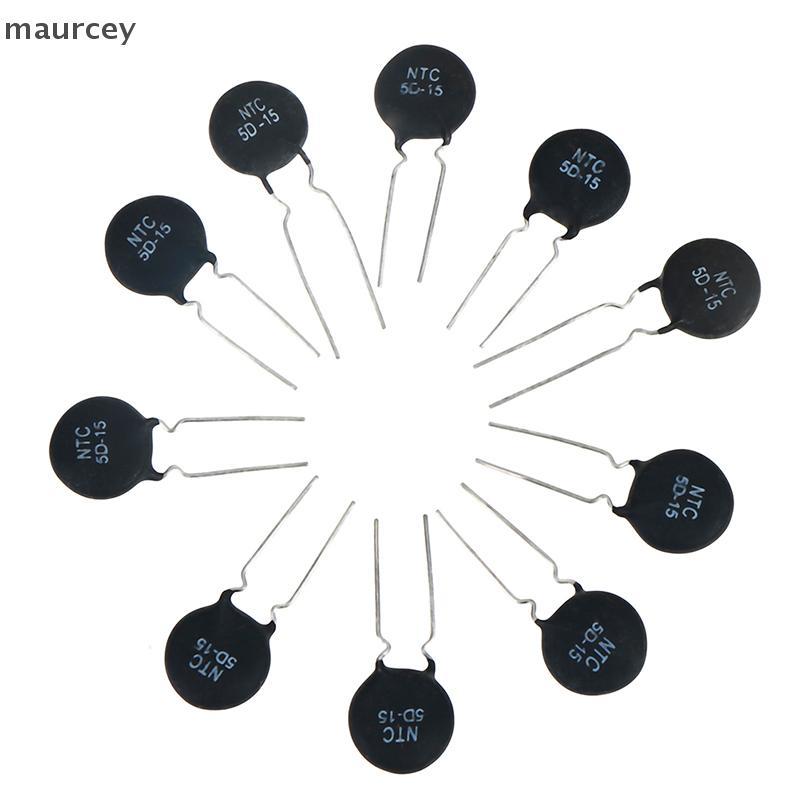 MAU 10 ชิ้น 5D-15 NTC 5D-15 เทอร์มิสเตอร์ CEY