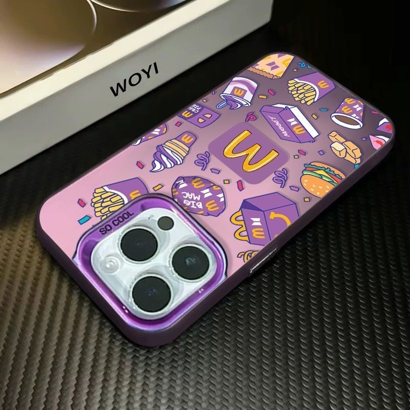 ทนทาน creative กรณีอาหารอร่อยสําหรับ OPPO REALME กรณี F11 F17PRO Realme10 11PRO 12PLUS Realme5 Realm