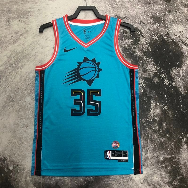 KIWF NBA23 Season Suns #35 Deandre Ayton Jersey เสื้อบาสเกตบอลสไตล์เรโทรสำหรับท่านชายและ 여성