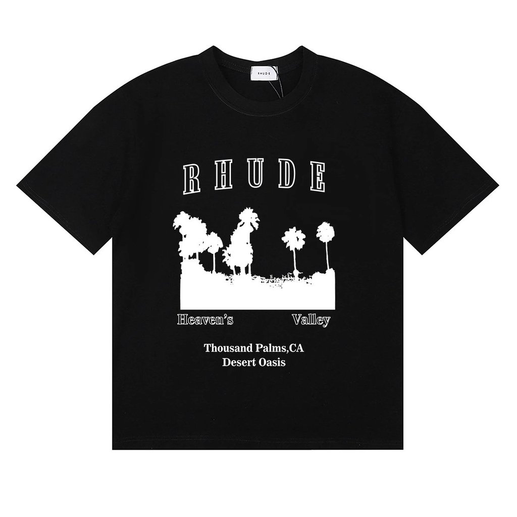 Rhude MAGLITTA 'THOUSAND PALMS' เสื้อยืดแขนสั้น
