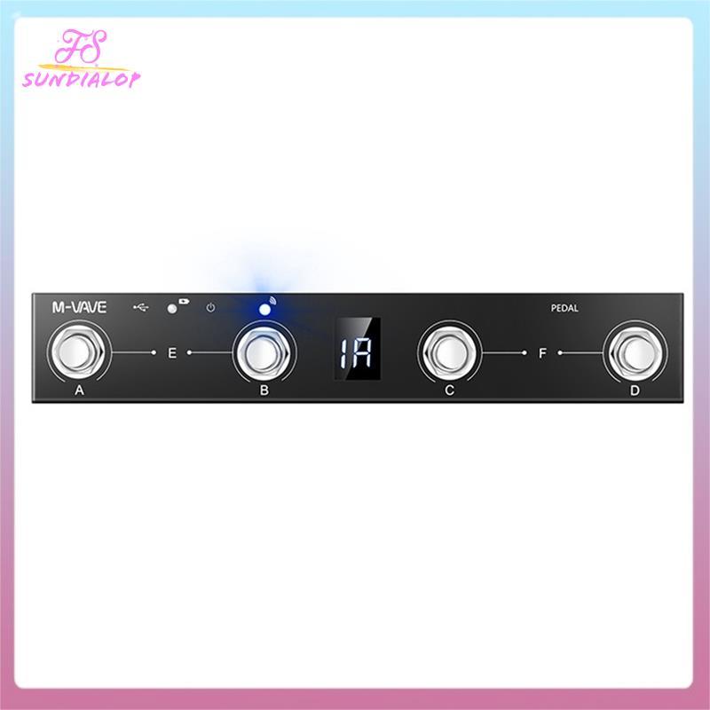 [sundialop.th] Midi Bluetooth Controller Midi Pedal Page Turner อุปกรณ์เครื่องดนตรีมัลติฟังก์ชั่น