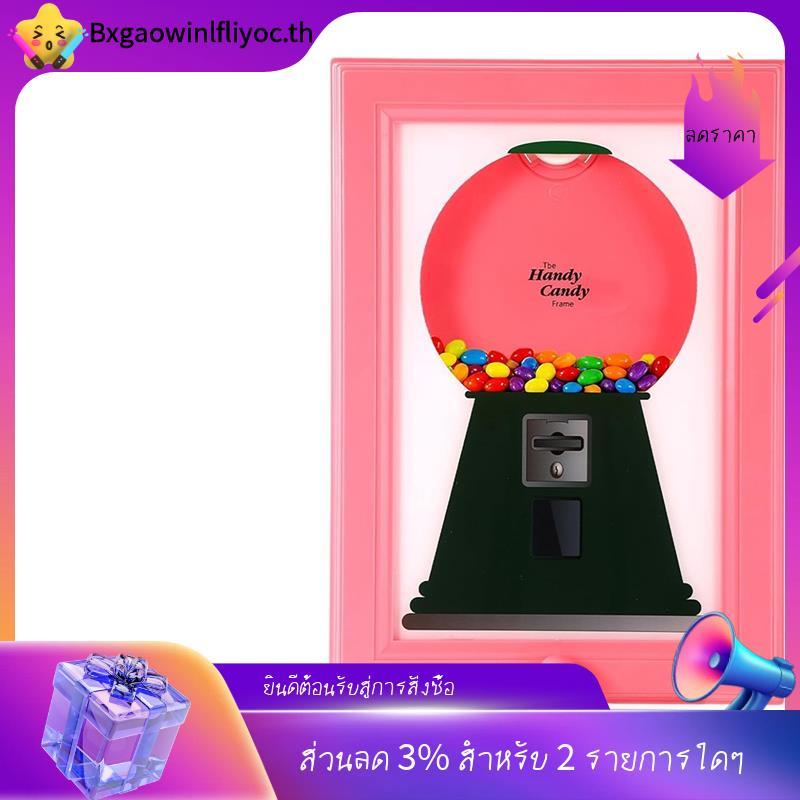 [ในสต็อก]ของขวัญสําหรับตกแต่งห้อง Candy Dispenser กรอบรูป,กรอบแสดง Gumball แขวนผนัง