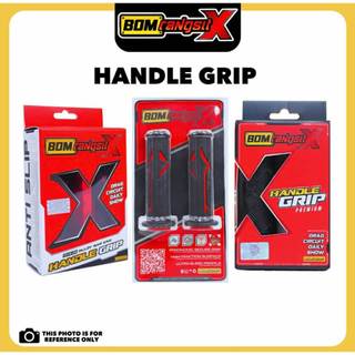 BOMX Handgrip HG100/HG200/HG201 | Anti-Slip Grip | Universal Motorcycle Handle Grip